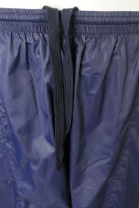 U375 online ordering line mountain sports shorts supply sweat long-distance running net color invisible zipper back pocket sports pants specialty store dark blue 100% polyester detail view-4